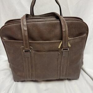 Vintage 1970s Samsonite Sherbrooke Brown‎ Carry On Bag  Luggage